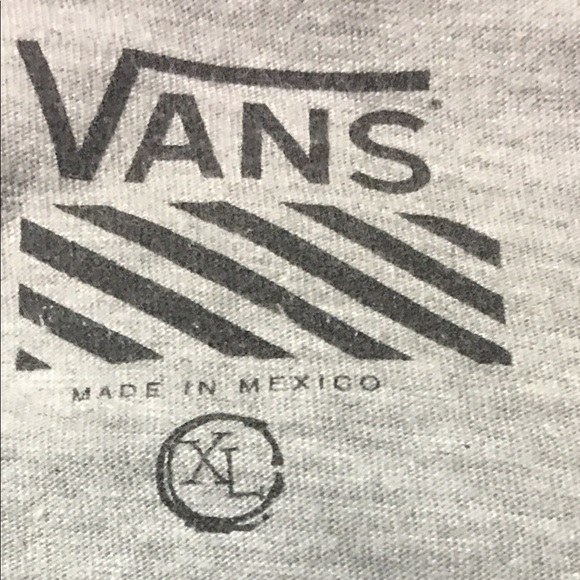 VANS T-shirt XL Gray  - read description - Picture 4 of 4